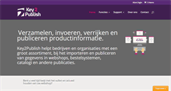 Desktop Screenshot of key2publish.nl