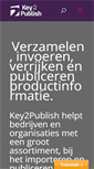 Mobile Screenshot of key2publish.nl